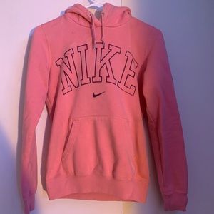Pink Nike Hoodie Pullover